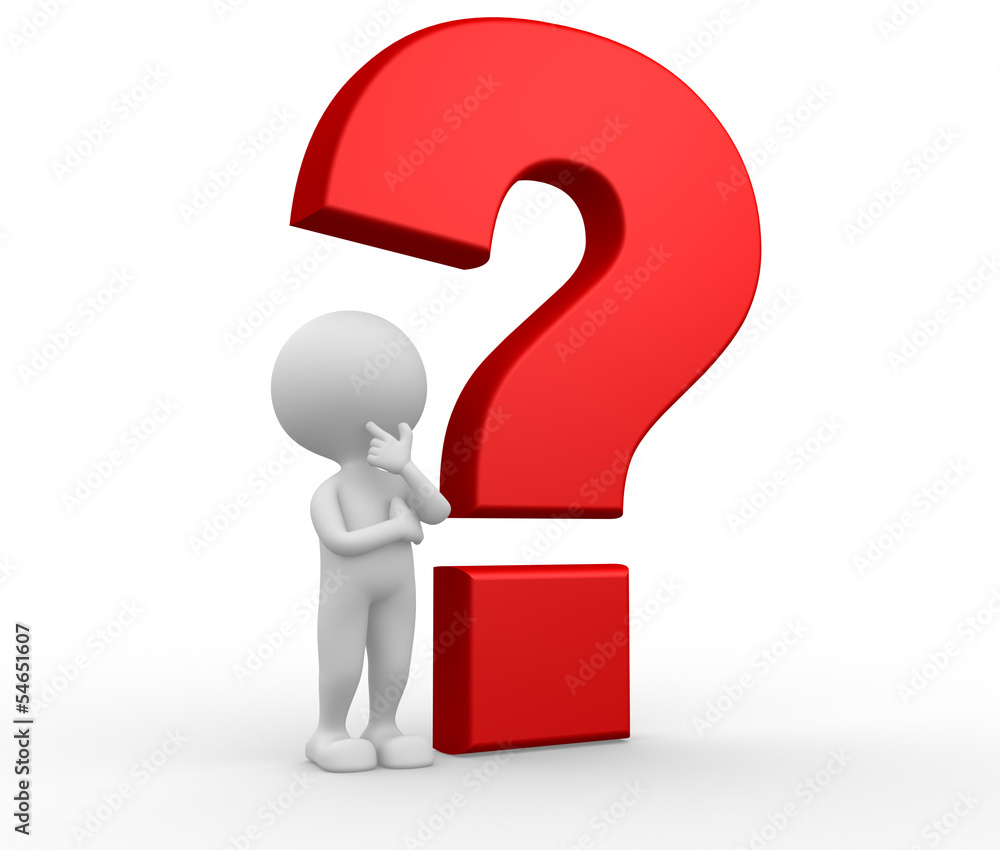 Big Question Mark Stock Illustration Adobe Stock