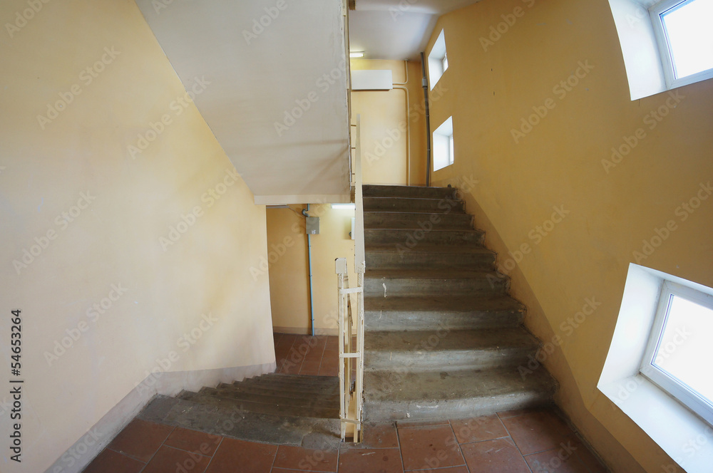 Fototapeta premium klatka schodowa