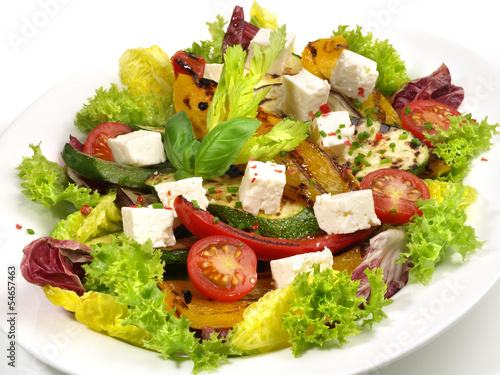 Gemischter Salat mit Feta