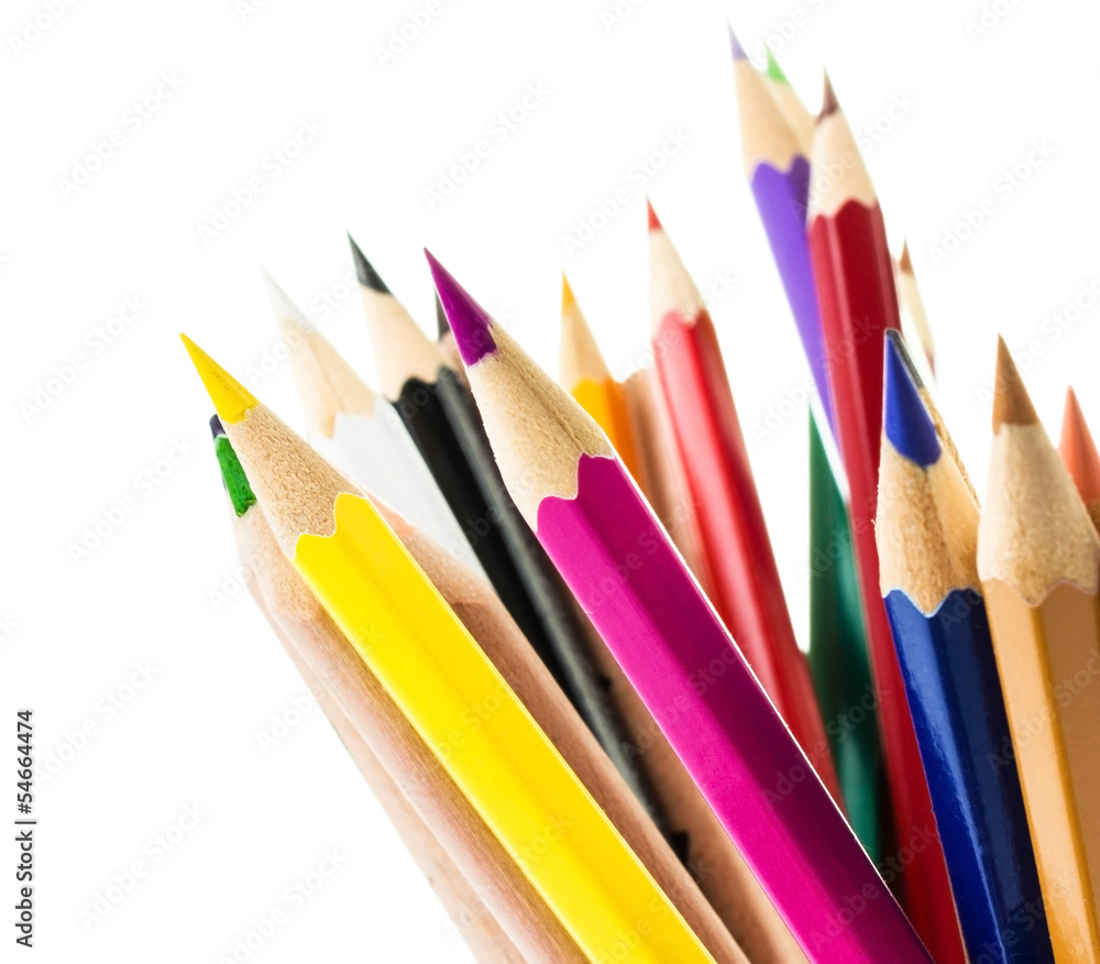 Back to School background with colored pencils. Back to School background with colored pencils.