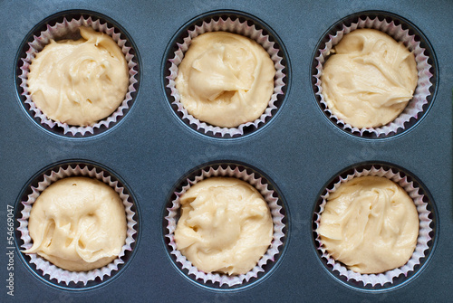 making muffins