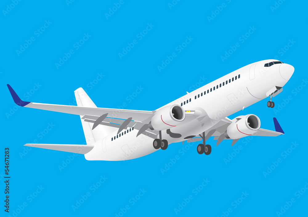 Obraz premium Boeing 737