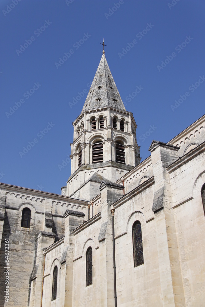 Clocher de l'église Saint Paul à Nîmes