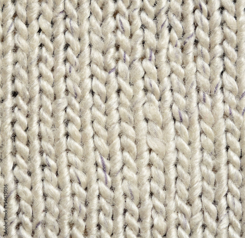 Gray knitted background