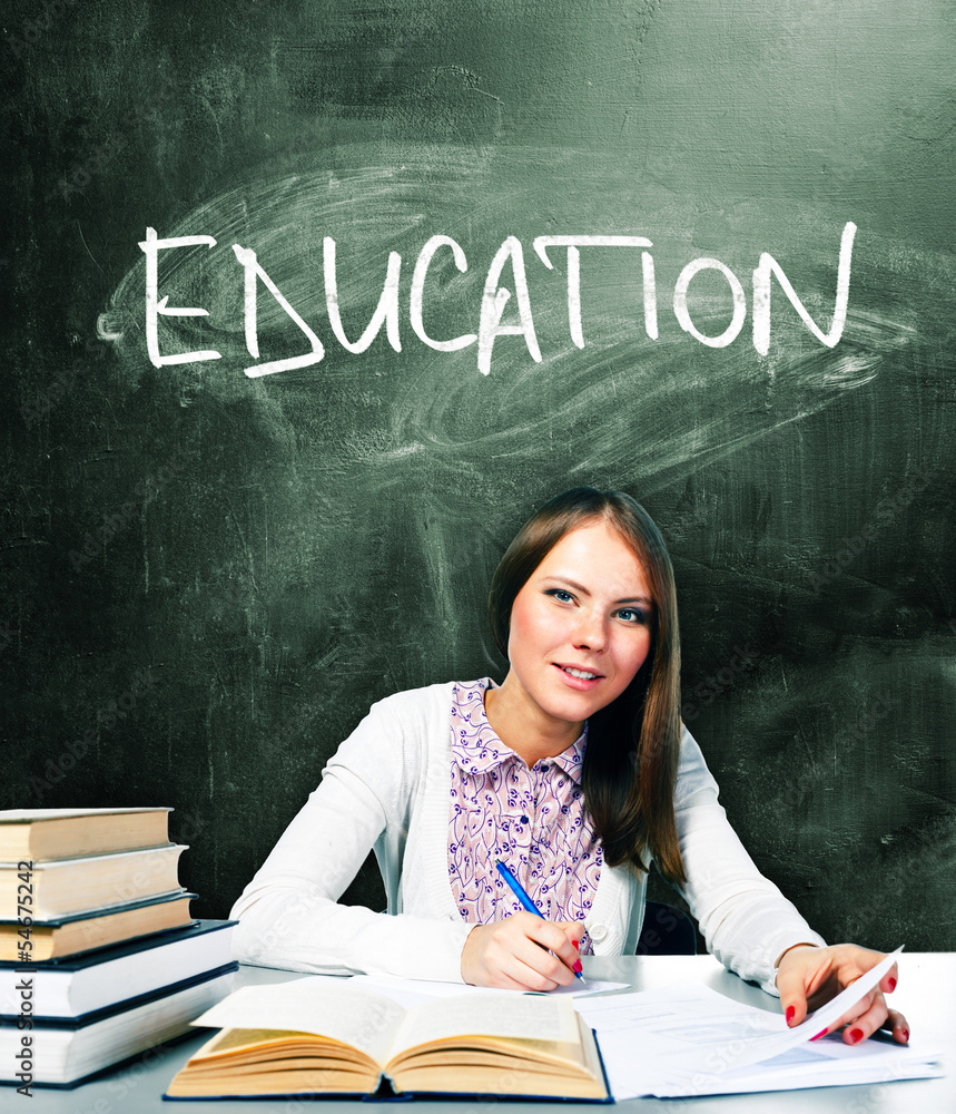 Fototapeta premium student