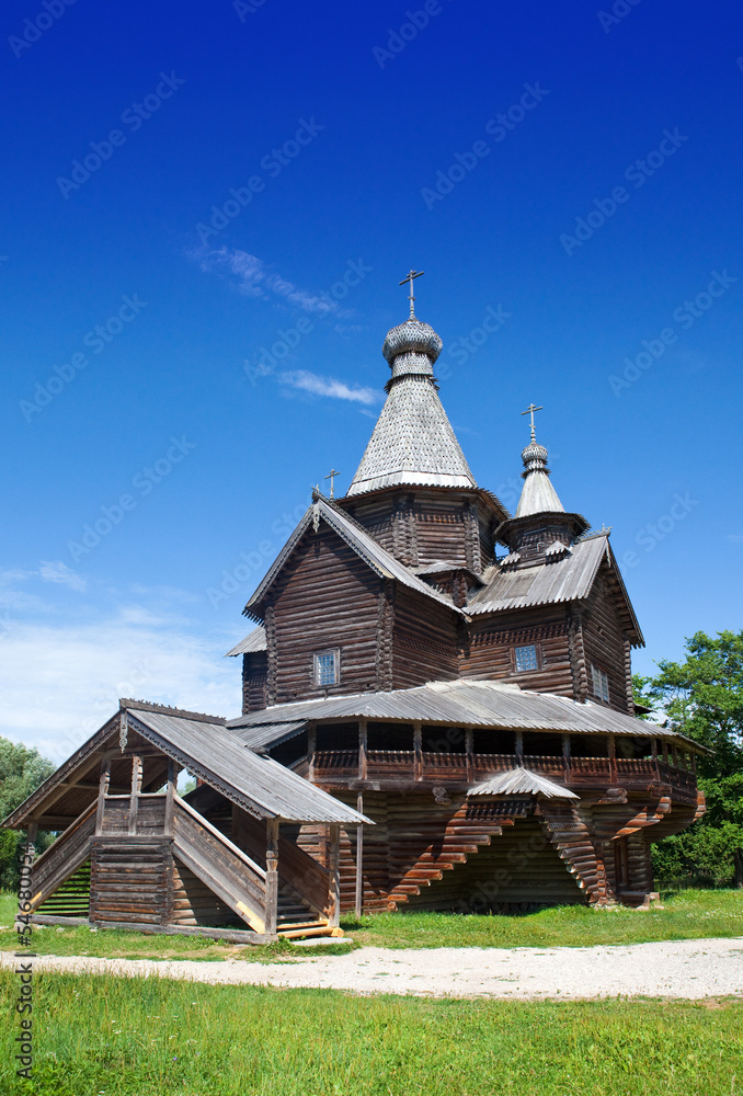 Open-air museum of ancient wooden architecture. Russia. Open-air museum of ancient wooden architecture. Russia.