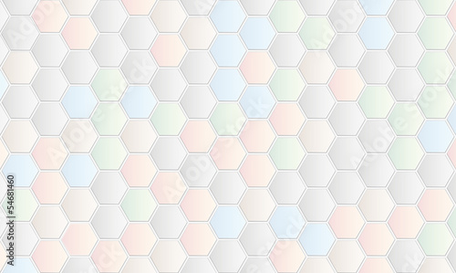 background with hexagons