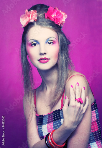 Young woman photo