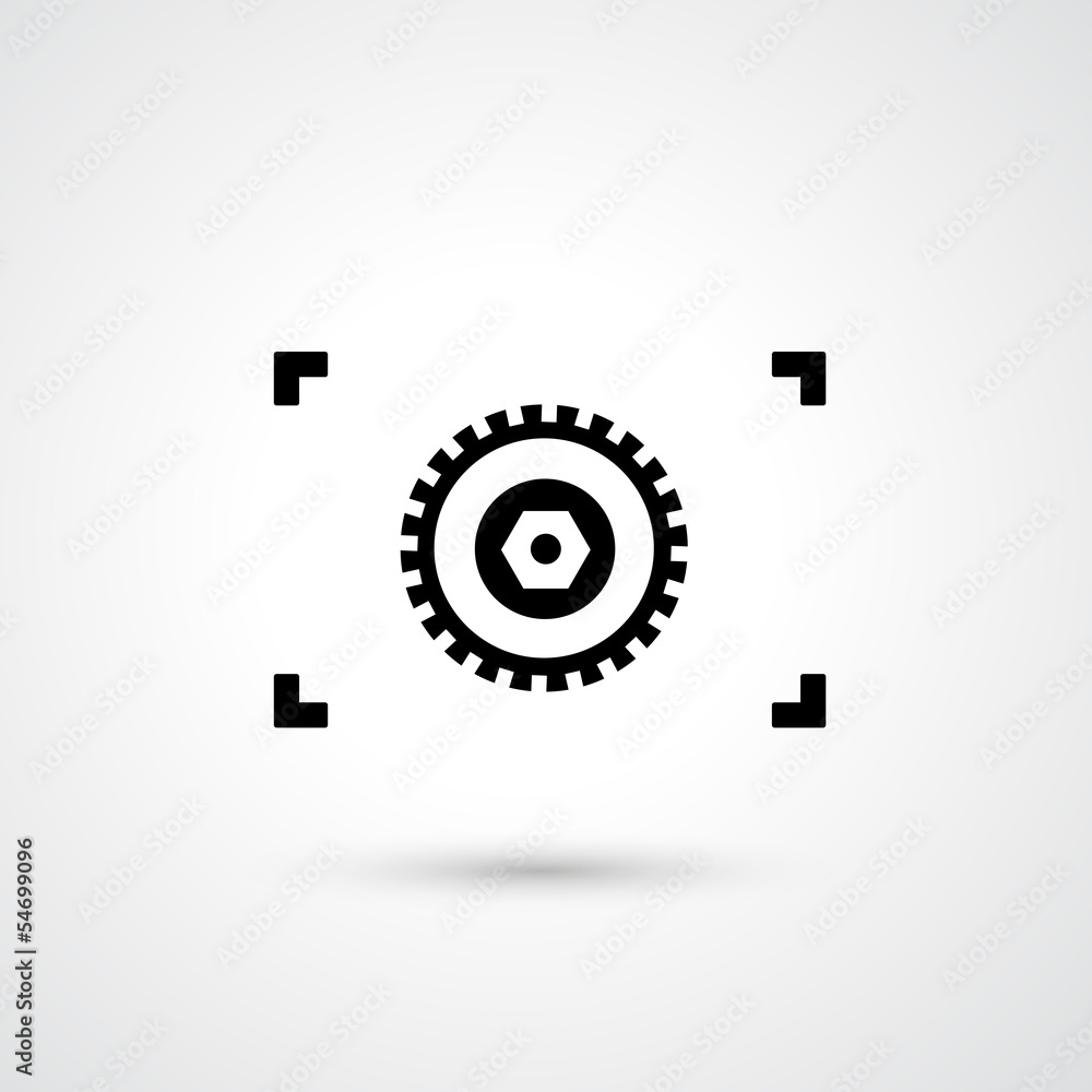 Camera symbol vector Camera symbol vector