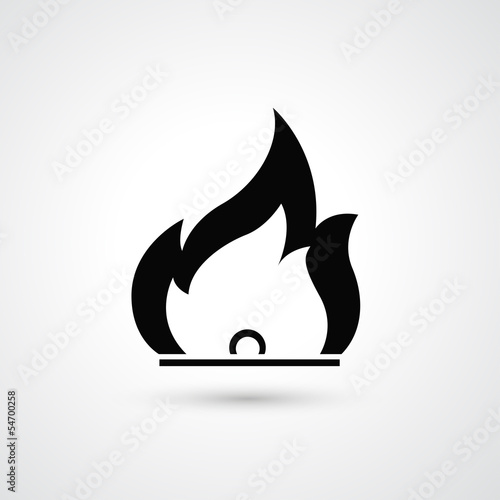 Wallpaper Mural Fire icon  Torontodigital.ca