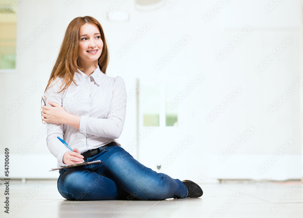 Portrait of an attractive woman Portrait of an attractive woman
