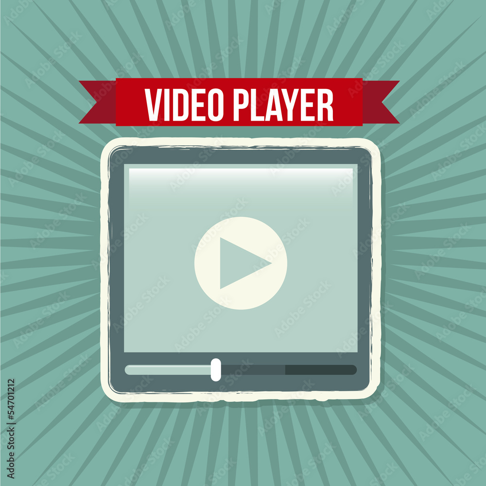 Fototapeta premium player design