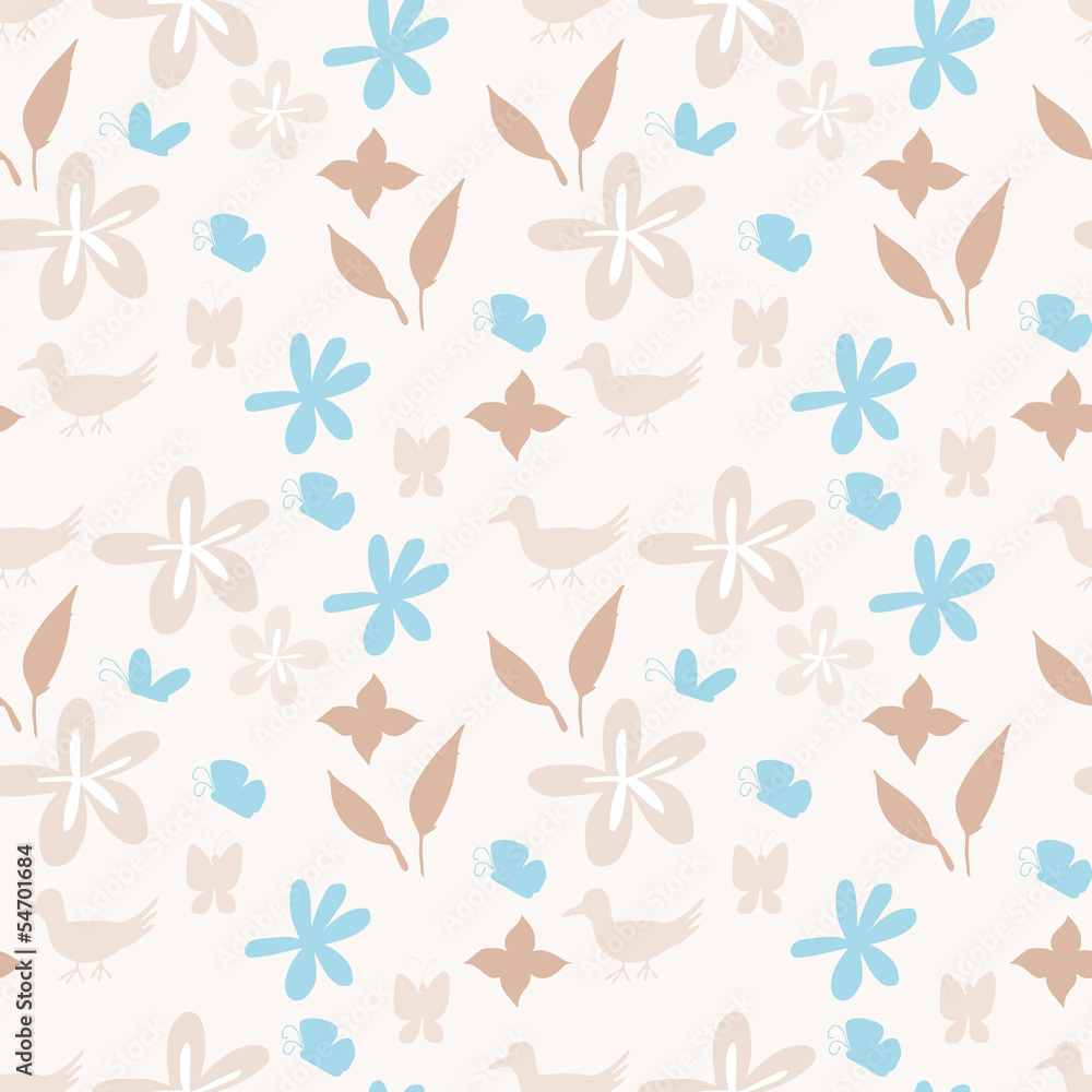 Floral Seamless Background Floral Seamless Background