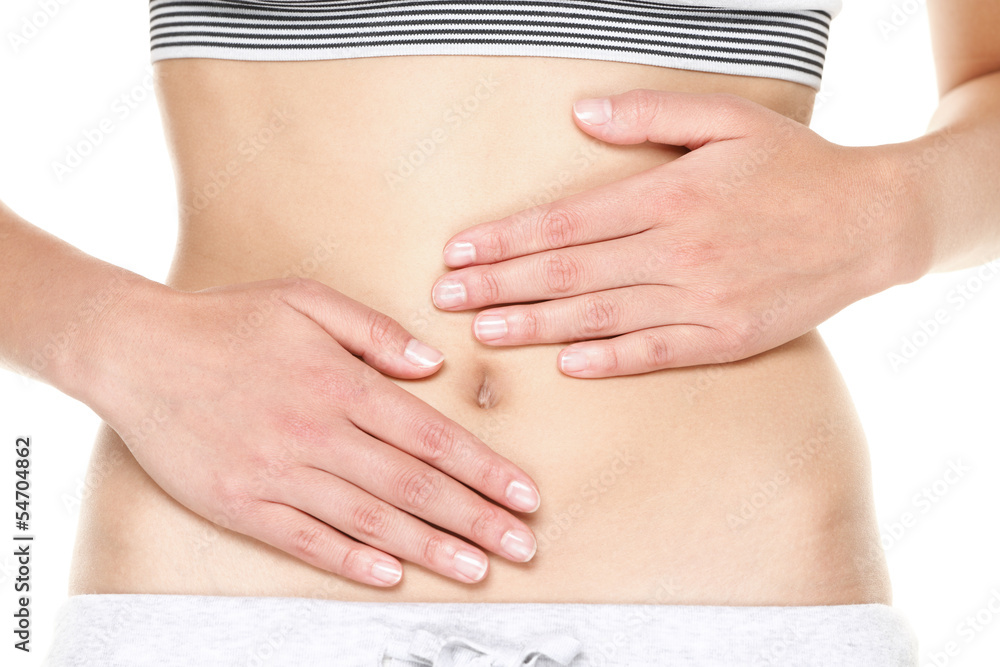 Stomach pain or menstrual pain