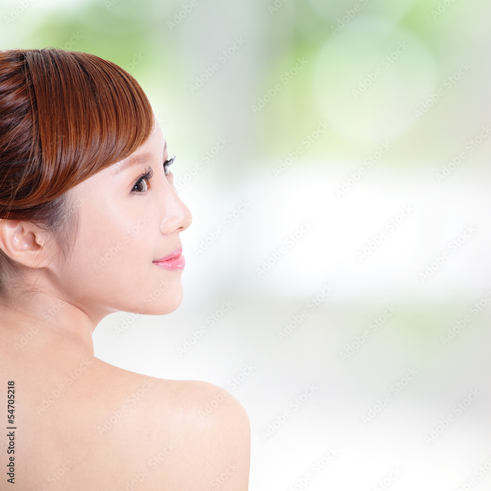 woman with beauty face and perfect skin woman with beauty face and perfect skin
