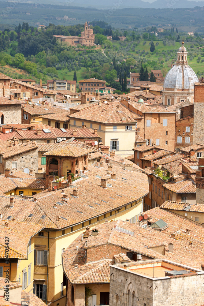Glimpse of Siena