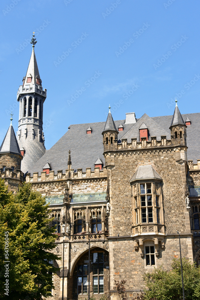 Fototapeta premium Aachen Town Hall in Germany