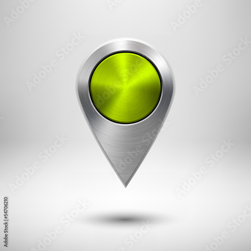 Technology Map Pointer with Green Metal Texture Free Download Technology Map Pointer with Green Metal Texture - GFXLoad