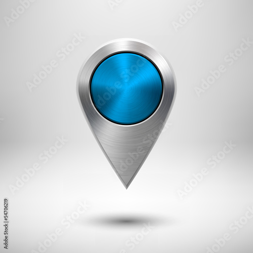 Technology Map Pointer with Blue Metal Texture Free Download Technology Map Pointer with Blue Metal Texture - GFXLoad