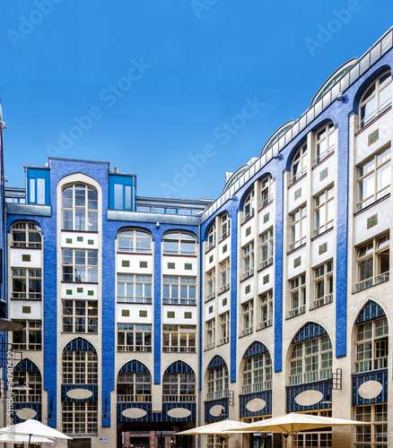 The Jugendstil - Art Nouveau - architecture of the Hackescher Ho