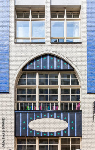 The Jugendstil - Art Nouveau - architecture of the Hackescher Ho