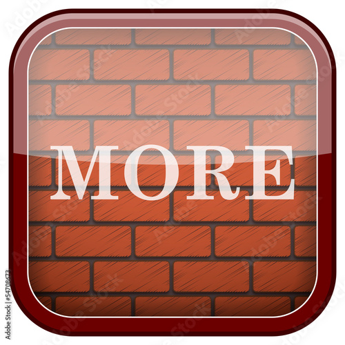 Bricks wall icon
