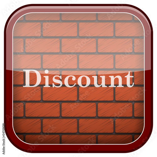 Bricks wall icon