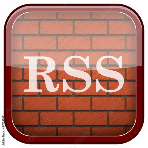 Bricks wall icon