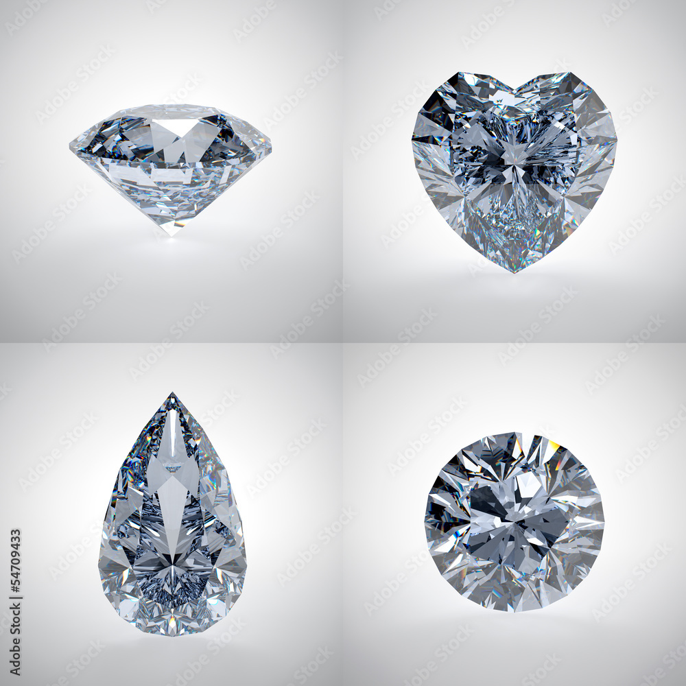 Set of diamonds Set of diamonds