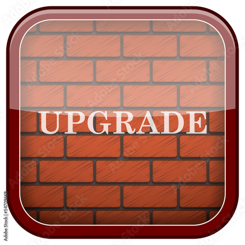 Bricks wall icon