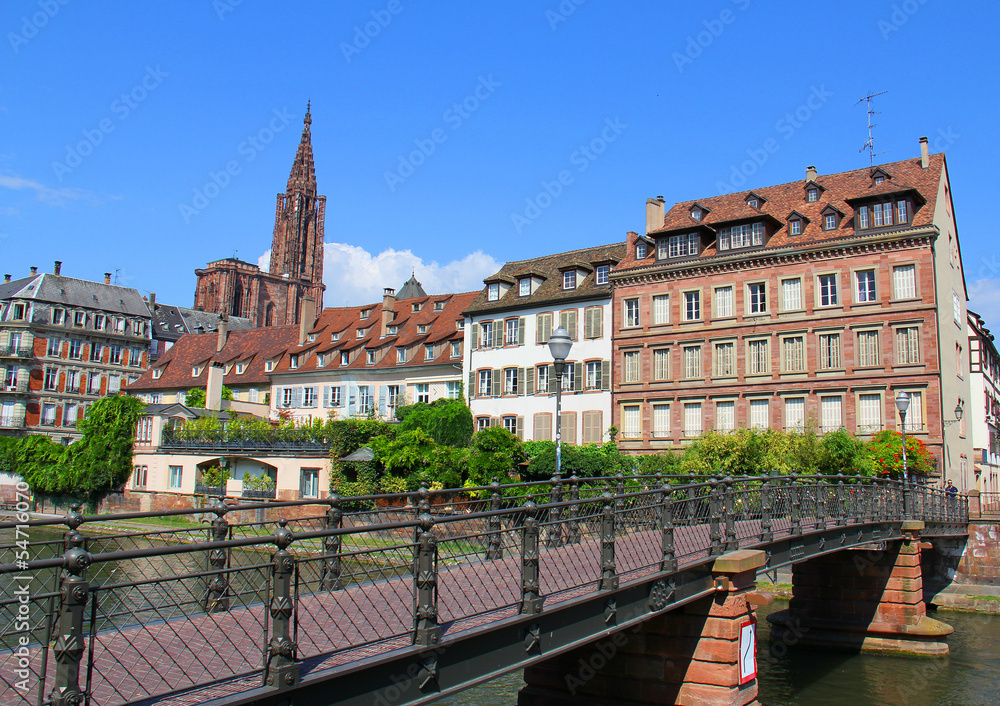 Ville de Strasbourg (Alsace ,France)