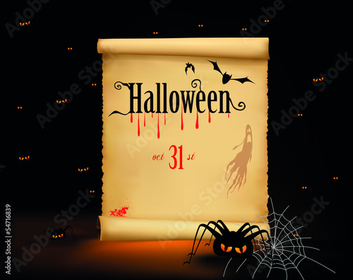 Приглашение на halloween