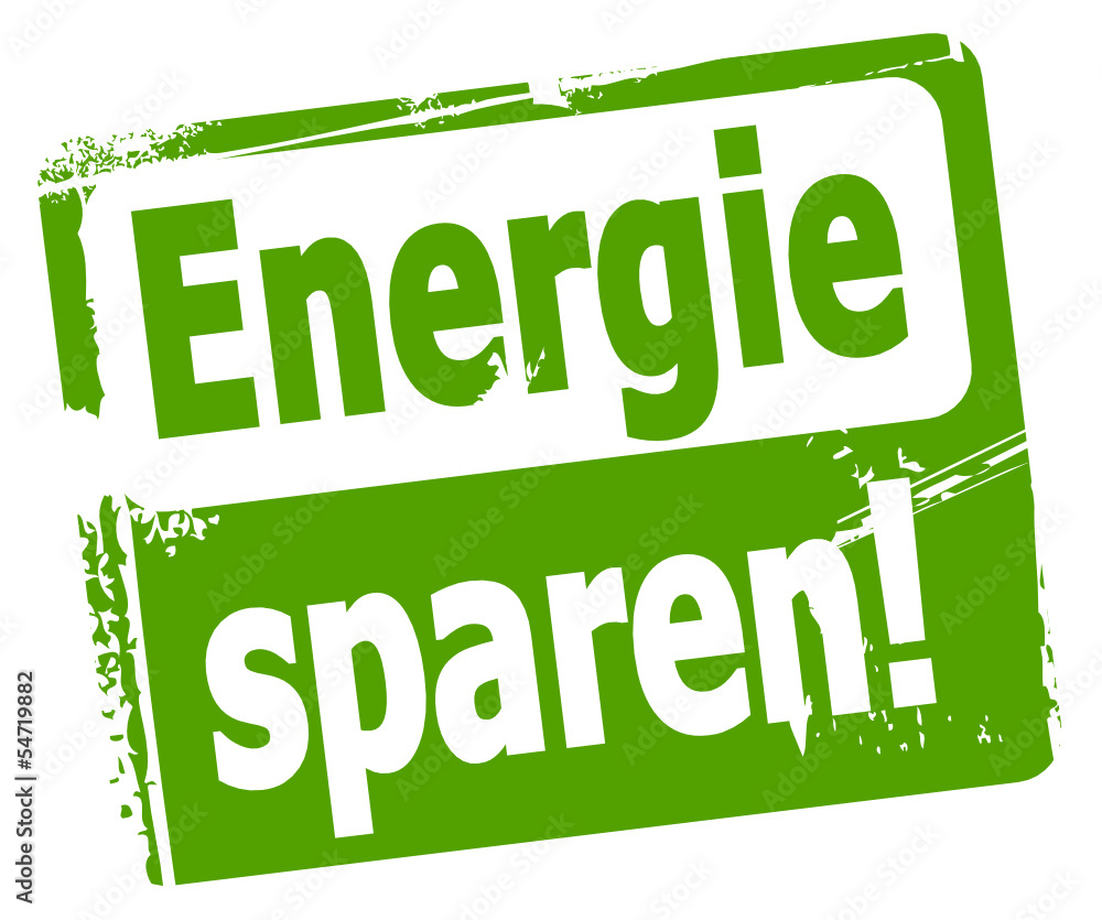 Fototapeta premium Energie sparen