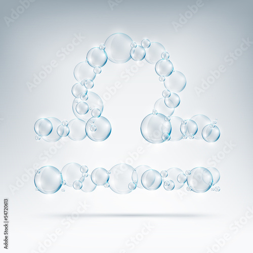 sign of the zodiac bubble soap