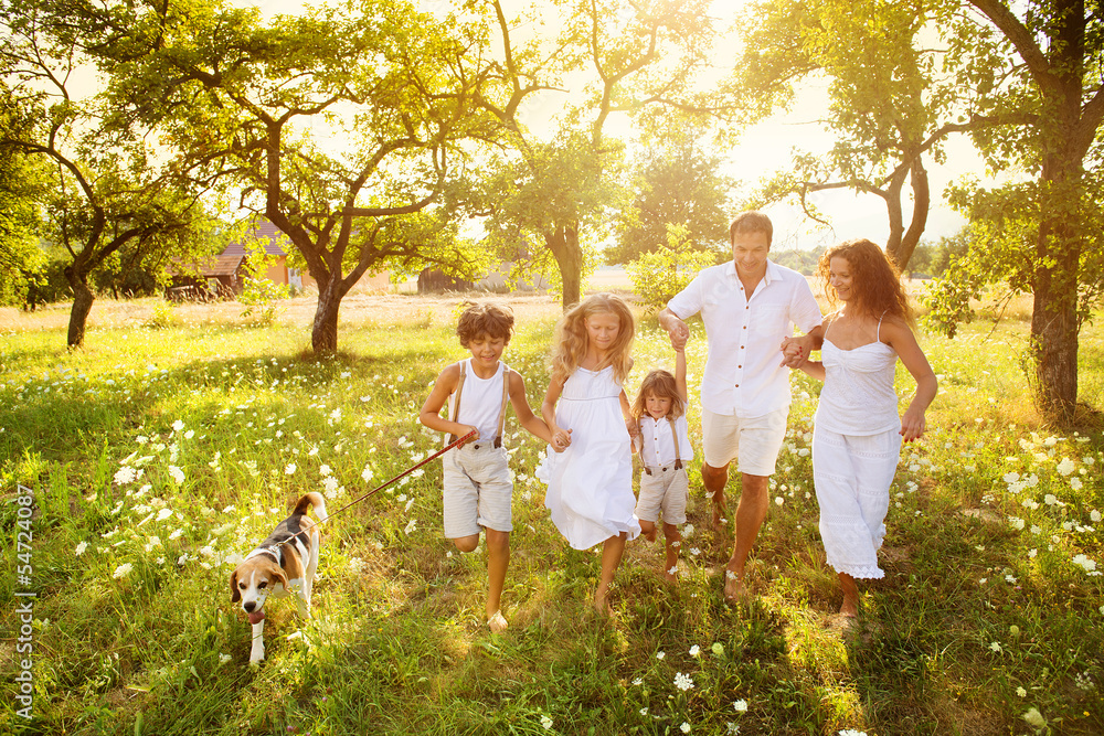 Obraz premium Happy family