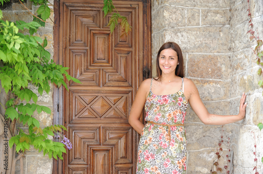Fototapeta premium jeune femme