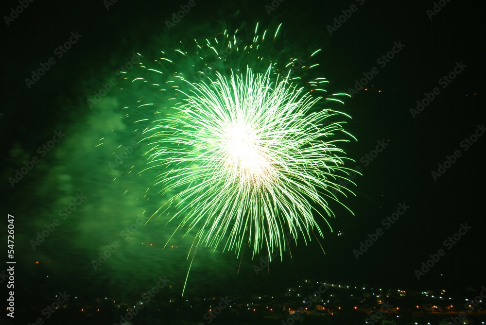 Fototapeta premium Fuochi artificiali