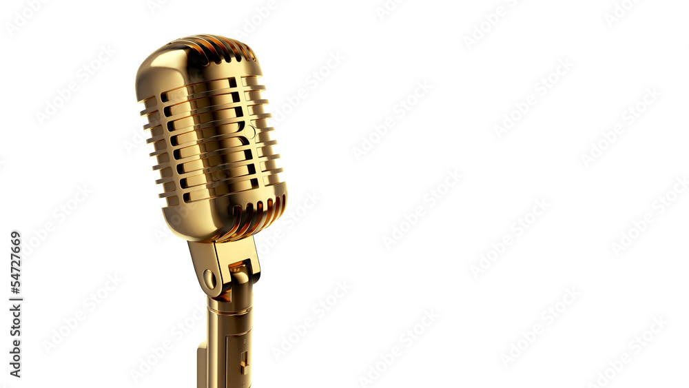 Fototapeta premium Vintage Microphone