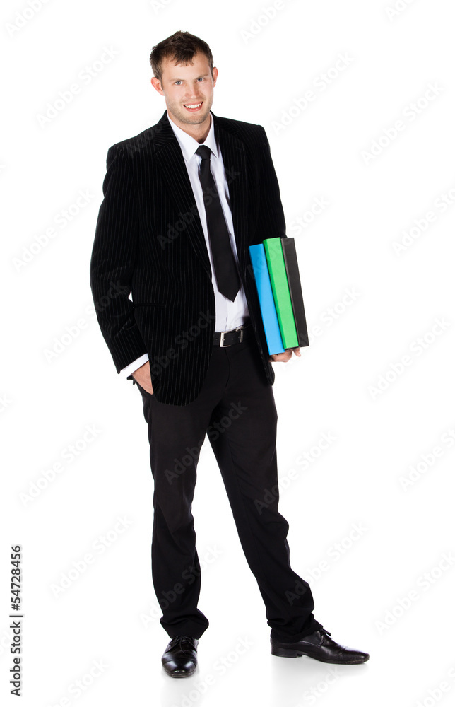 Handsome caucasian businessman Handsome caucasian businessman