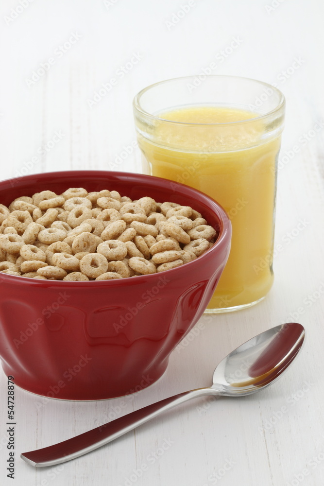 Delicious and healthy honey nuts cereal Delicious and healthy honey nuts cereal