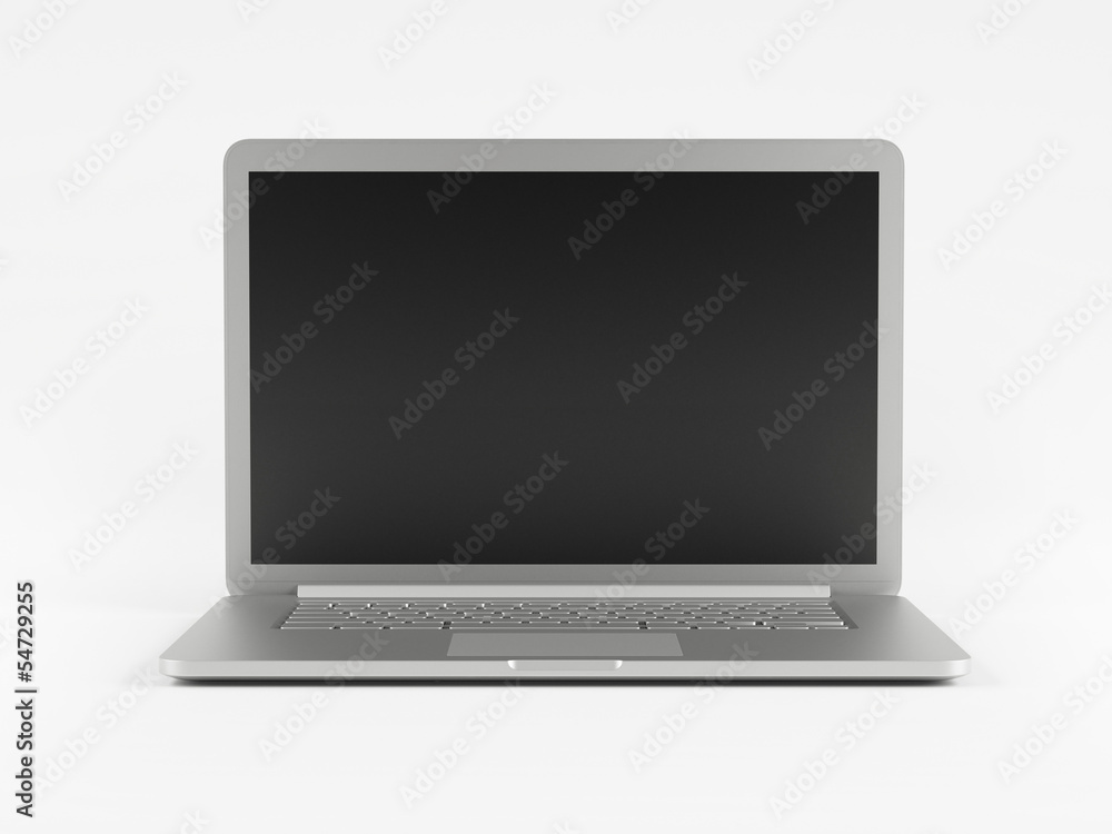 Laptop isolated with Clipping Path Laptop isolated with Clipping Path