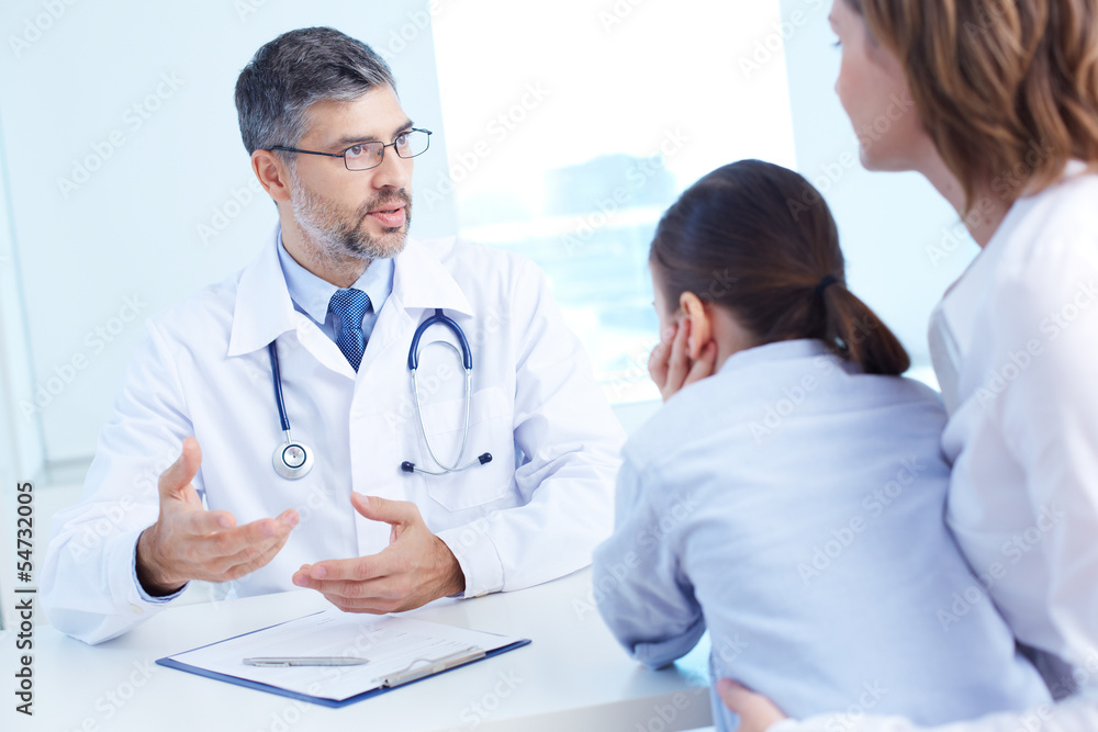 Doctor speaking Doctor speaking