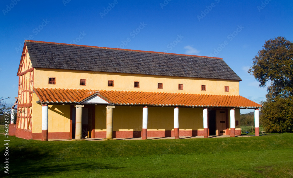 Obraz premium Replica Roman Town House
