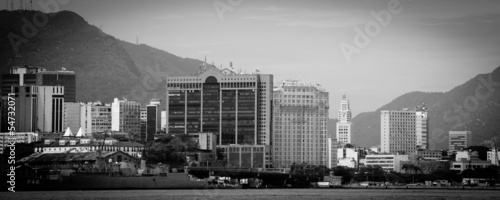 Rio de Janeiro city skyline