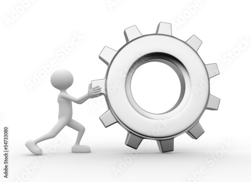 Gear mechanism. Wheel
