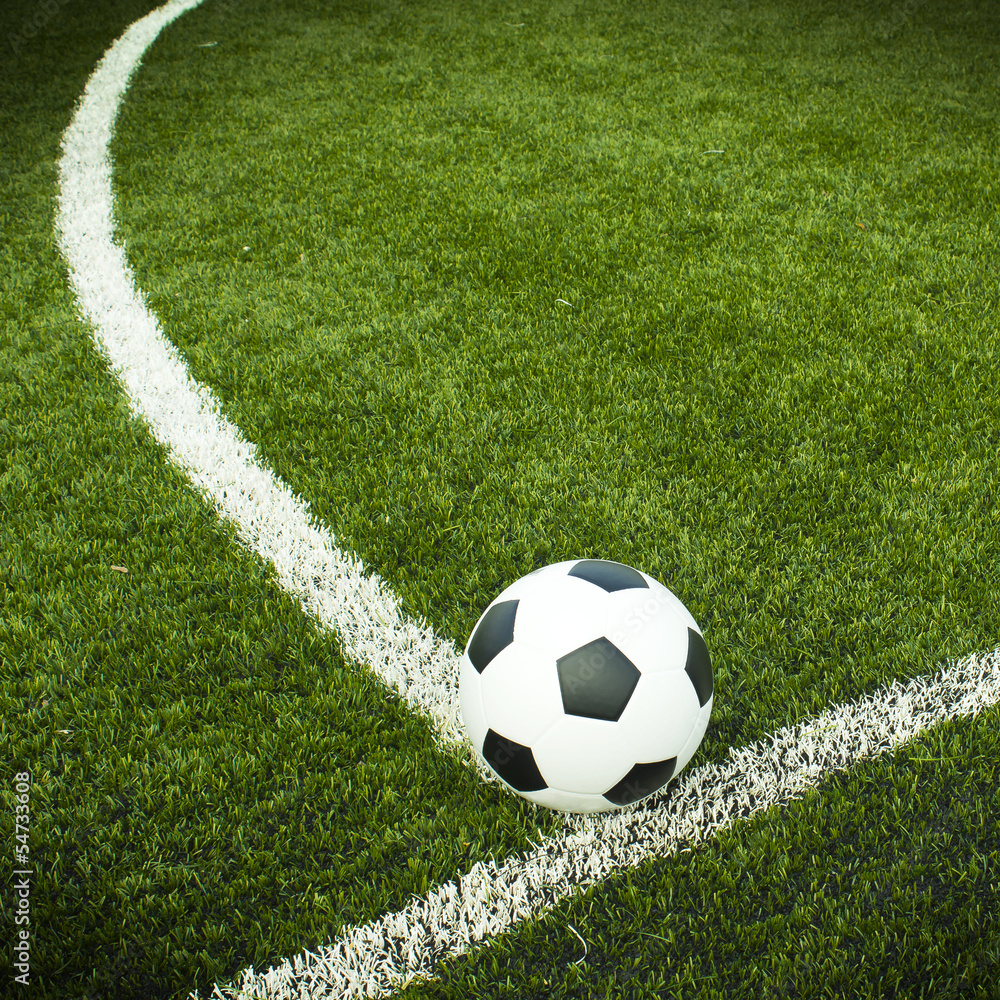 Soccer football field stadium grass line ball background texture Soccer football field stadium grass line ball background texture