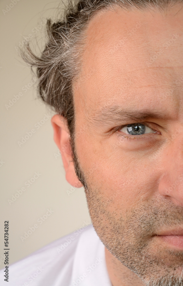 Fototapeta premium Sceptical man