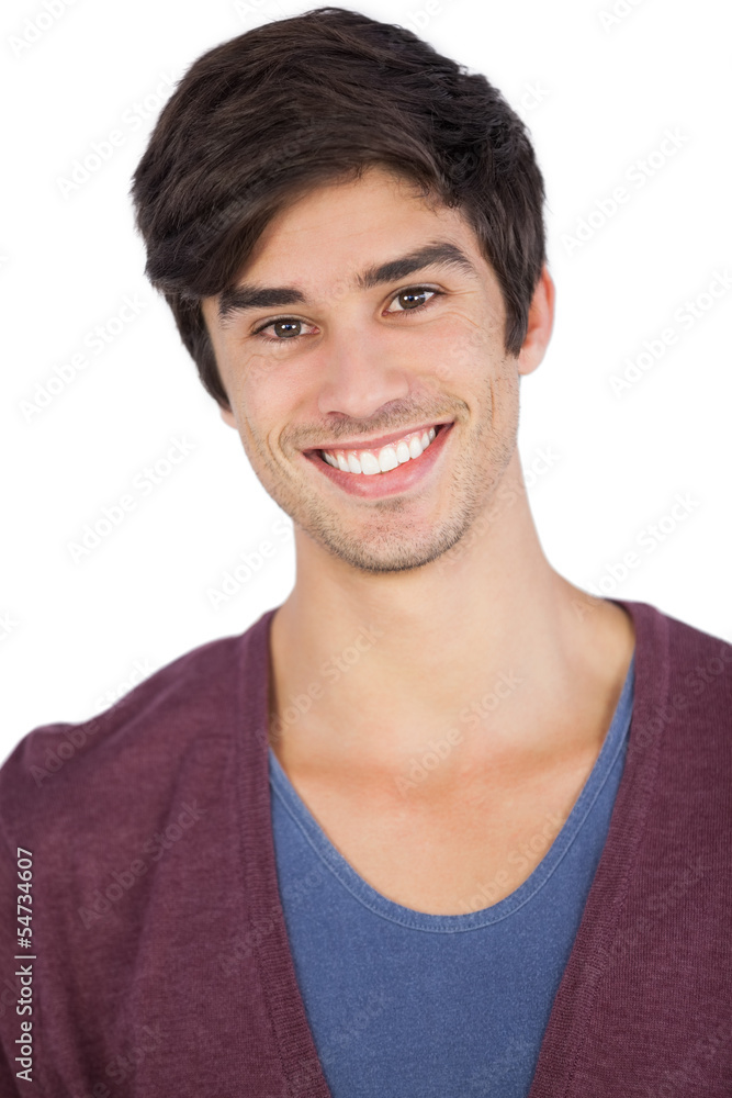 Portrait of young smiling man Portrait of young smiling man