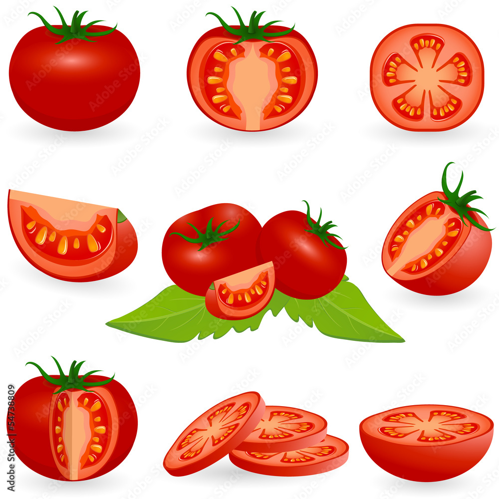 Icon Set Tomato Icon Set Tomato