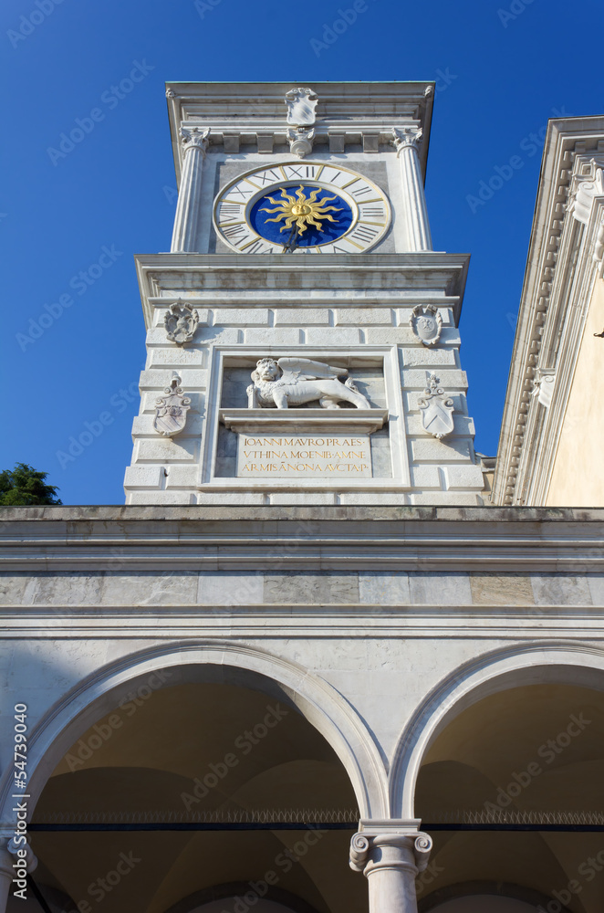 Clock Tower in Udine